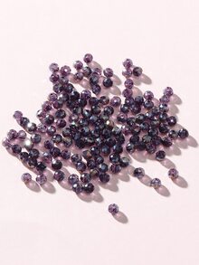 Accesorio de joya DIY con cuenta 4MM - Morado - Ver 2