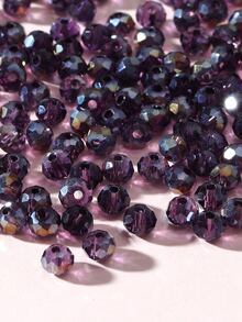 Accesorio de joya DIY con cuenta 4MM - Morado - Ver 4