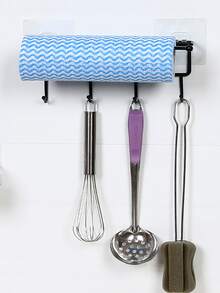 1pc Multifunction Kitchen Storage Rack - Multicolor - View 2