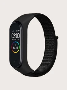 Dây đeo và vỏ nylon 2 trong 1 tương thích với Xiaomi - màu đen - Xem 1