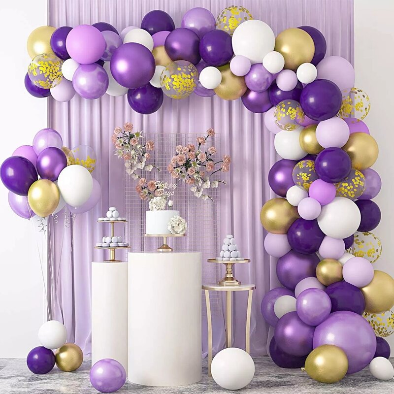 

129pcs Balloon Garland DIY Kit, Multicolor
