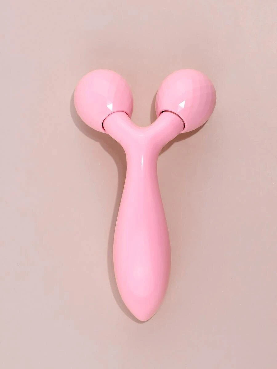 Body Roller Massager - Pink - View 1
