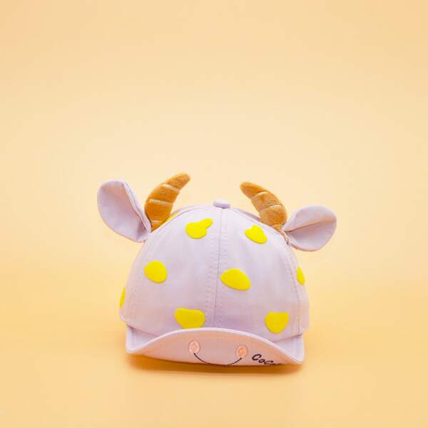 

Baby Cartoon Design Baseball Cap, Pink