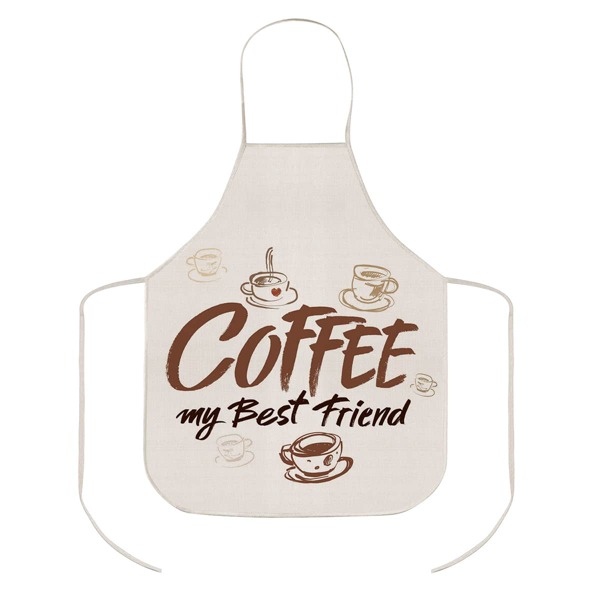 

Slogan Graphic Apron, Multicolor