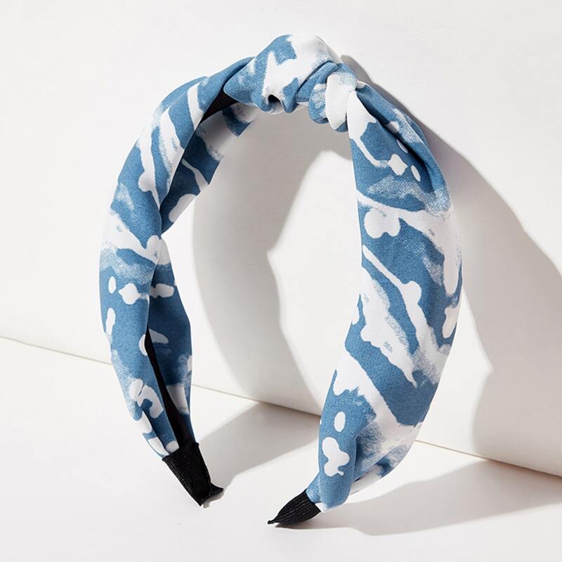 

Knot Decor Hair Hoop, Blue