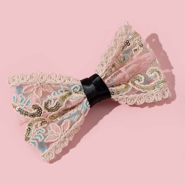 

Girls Bow Knot Hair Clip, Multicolor