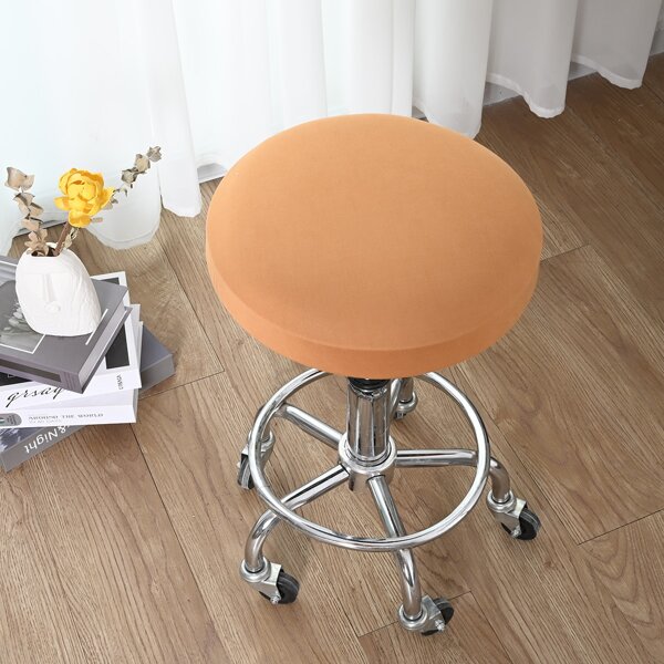 

Solid Color Stretchy Stool Cover, Camel