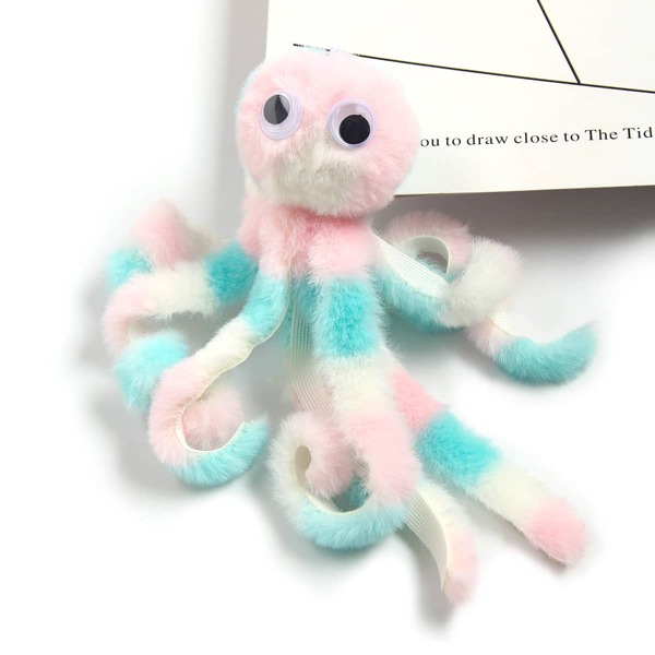 

Octopus Design Keychain, Multicolor