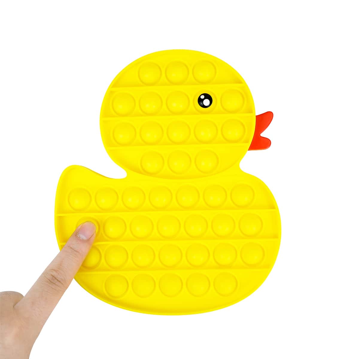 

Duck Shaped Push Pop Bubble, Yellow