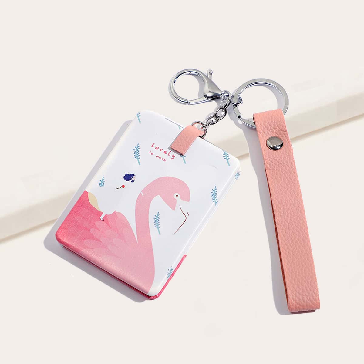 

Flamingo Makeup Mirror, Pink