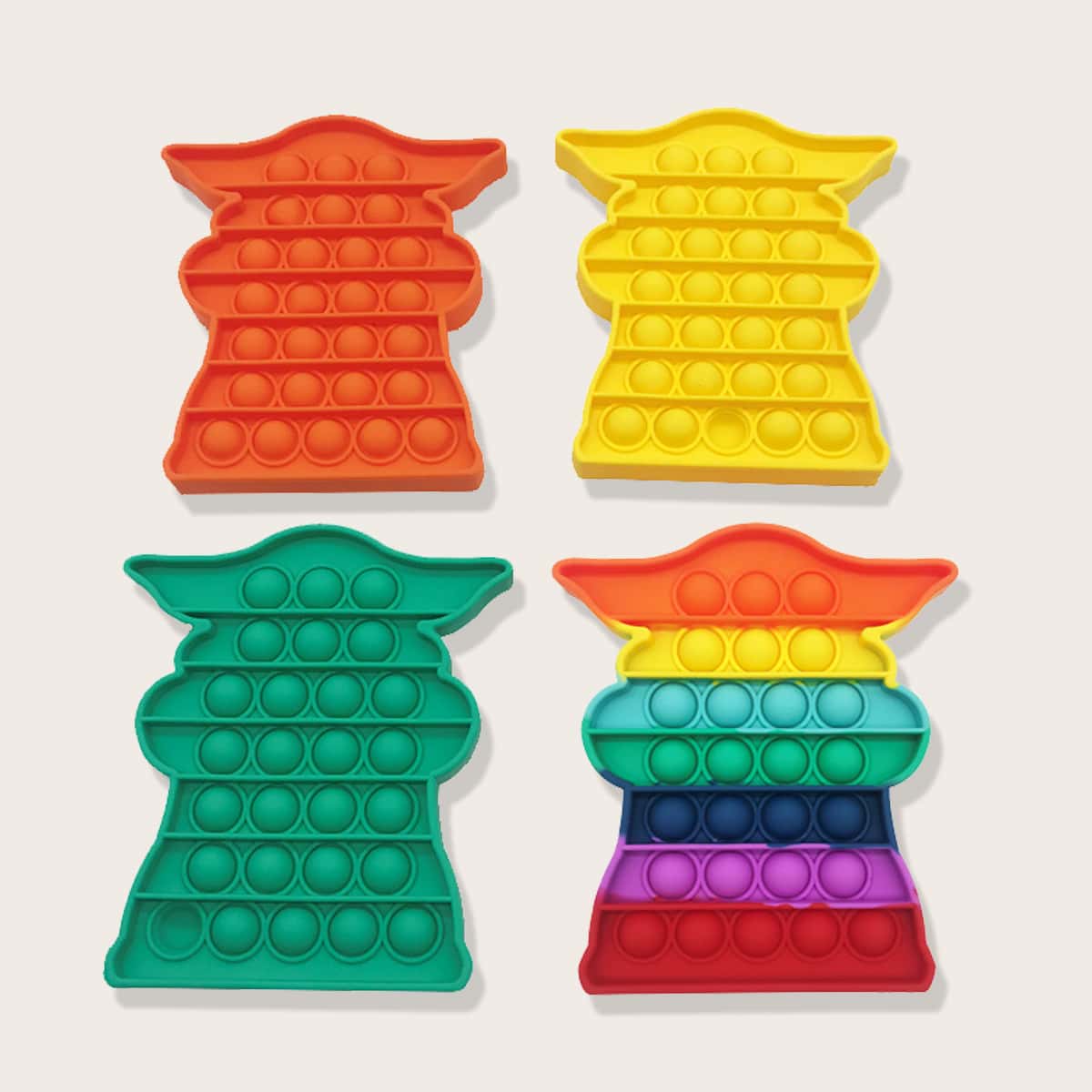 

1pc Random Stress Relief Bubble Toy, Multicolor