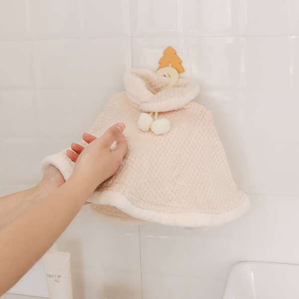 

Cloak Design Hand Towel, Beige