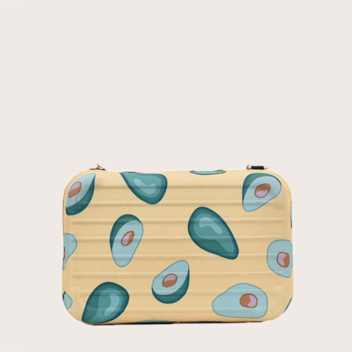 

Avocado Chain Box Bag, Yellow
