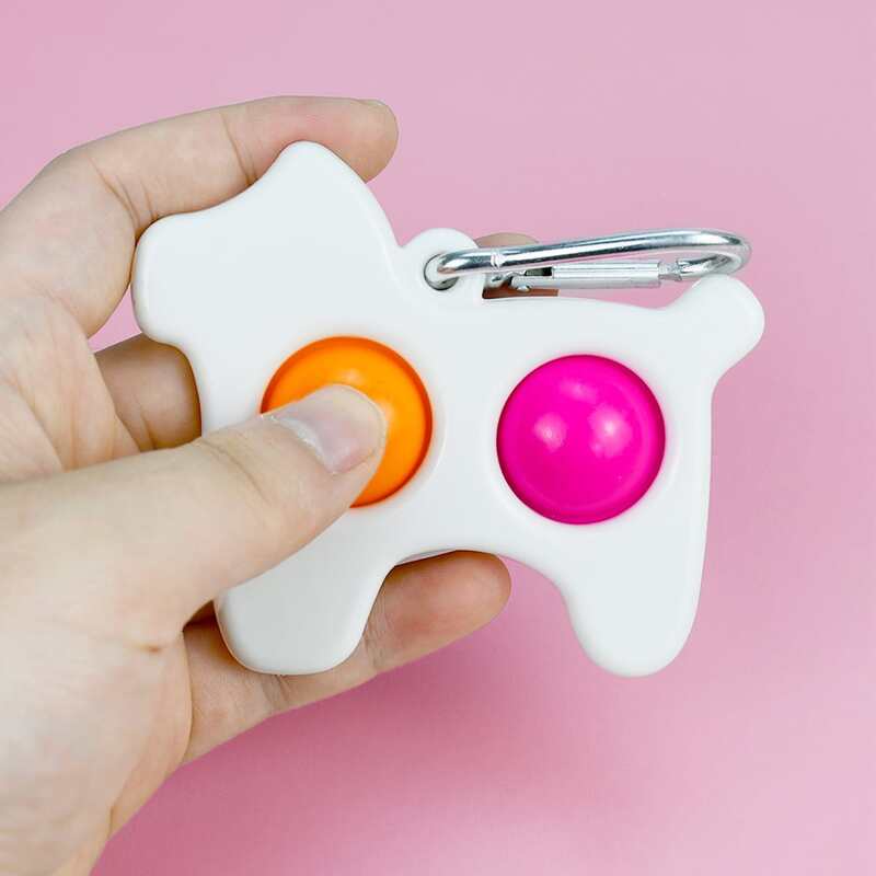 

1pc Random Stress Relief Bubble Toy, Multicolor