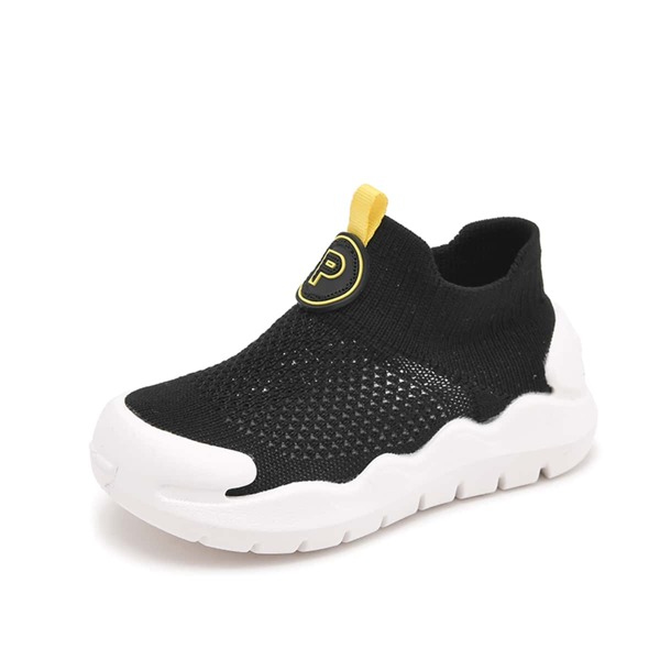 

Toddler Boys Knit Slip On Sneakers, Black
