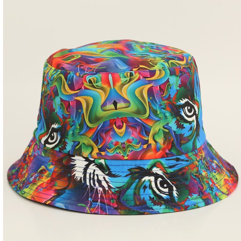 

Graphic Bucket Hat, Multicolor