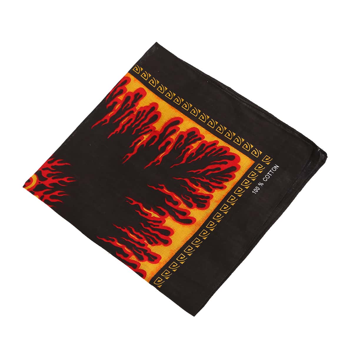 

Flame & Letter Bandana, Multicolor