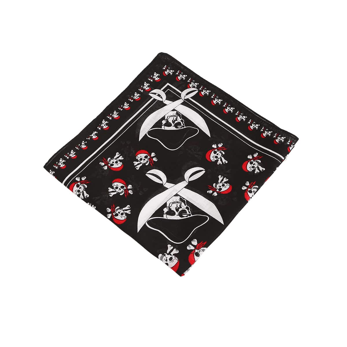 

Skeleton Pattern Bandana, Multicolor