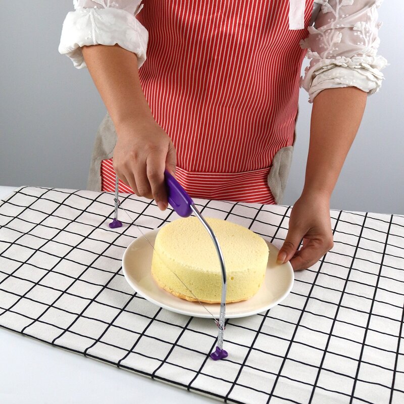 

1pc Cake Leveler, Silver