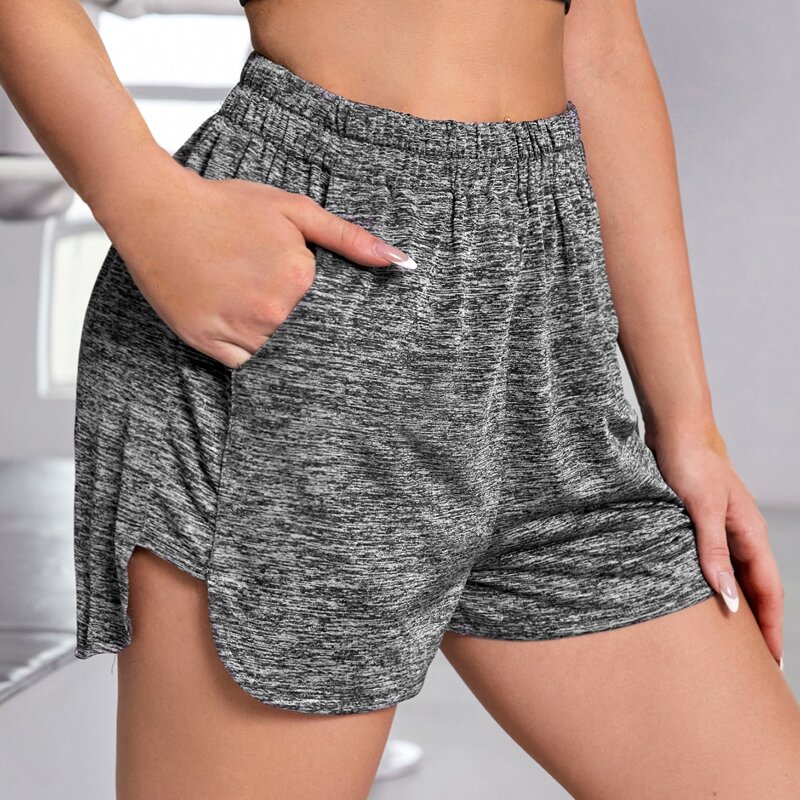 

Space Dye Sports Shorts, Dark grey