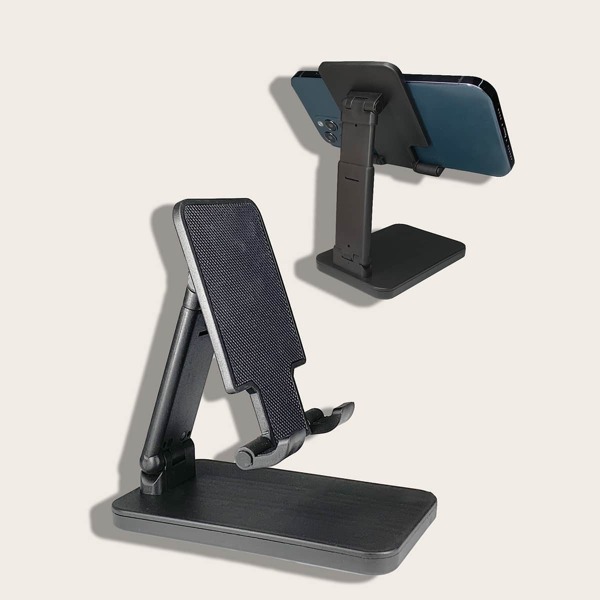 

Foldable Desktop Phone Holder, Black