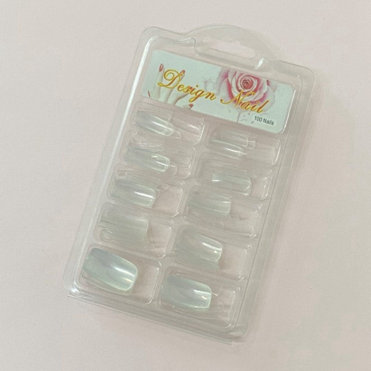 

100pcs Clear Fake Nail