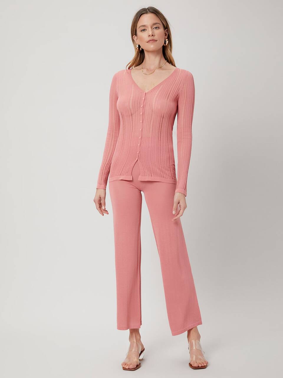 Viscose Slim Cardigan