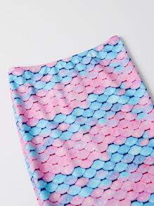 Sparklyn Tween女孩美人魚尾裙