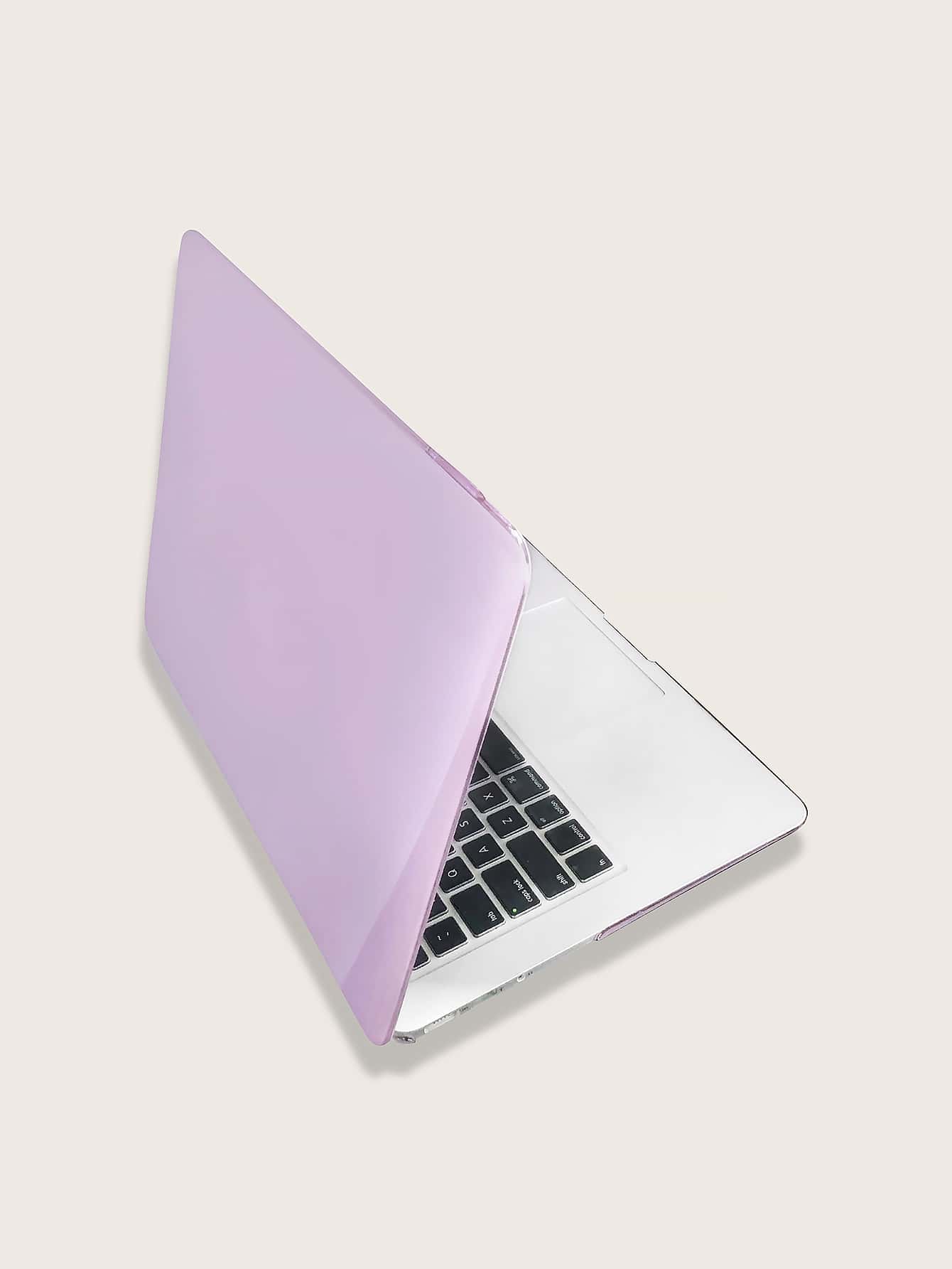 Funda unicolor compatible con MacBook Air 13,3 pulgadas - Morado - Ver 1