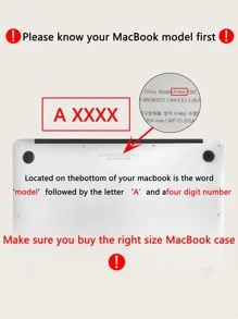 Funda unicolor compatible con MacBook Air 13,3 pulgadas - Morado - Ver 3