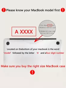 Funda compatible con Macbook Air 13.3 pulgadas - Negro - Ver 5