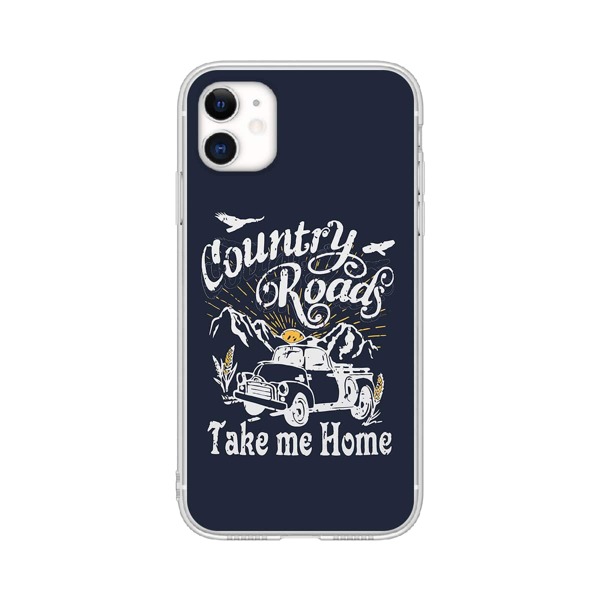

Car Print Phone Case, Blue