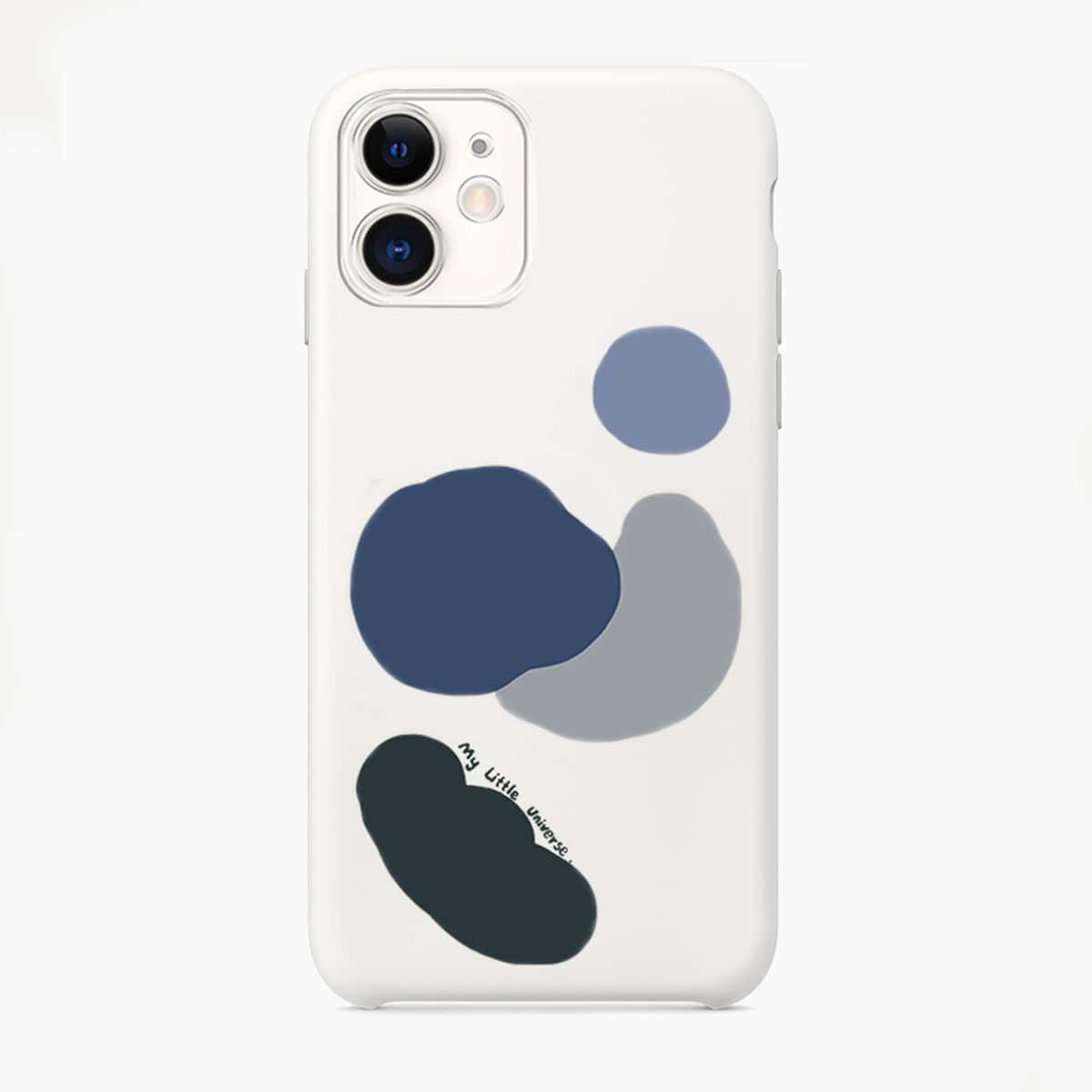 

Colorblock Phone Case, White