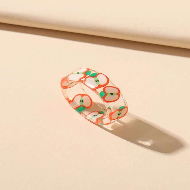 

Apple Clear Ring, Multicolor