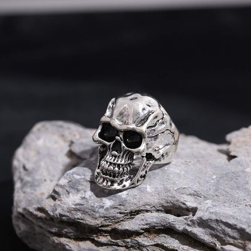 

Skeleton Decor Ring, Silver