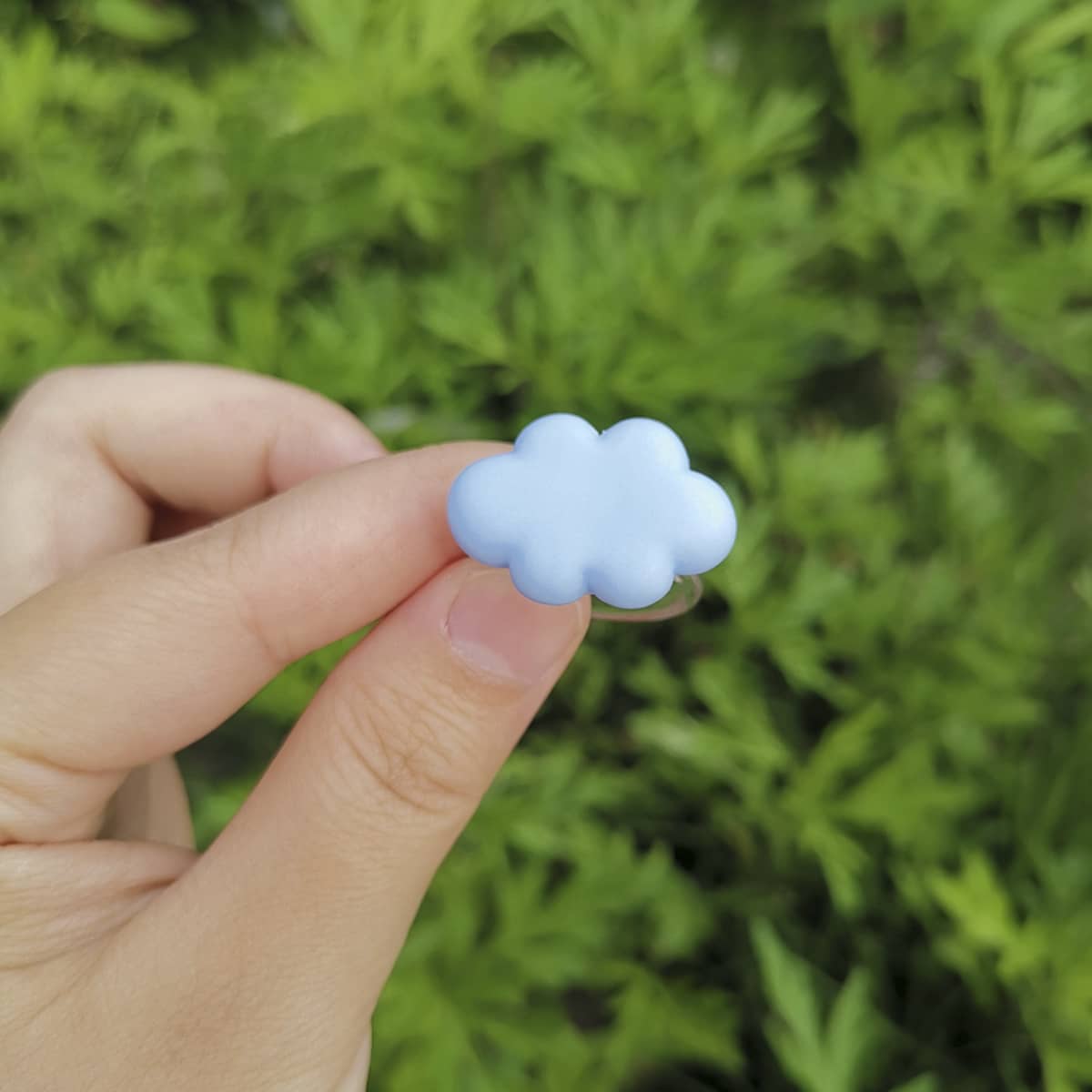 

1pc Cloud Ring, Baby blue