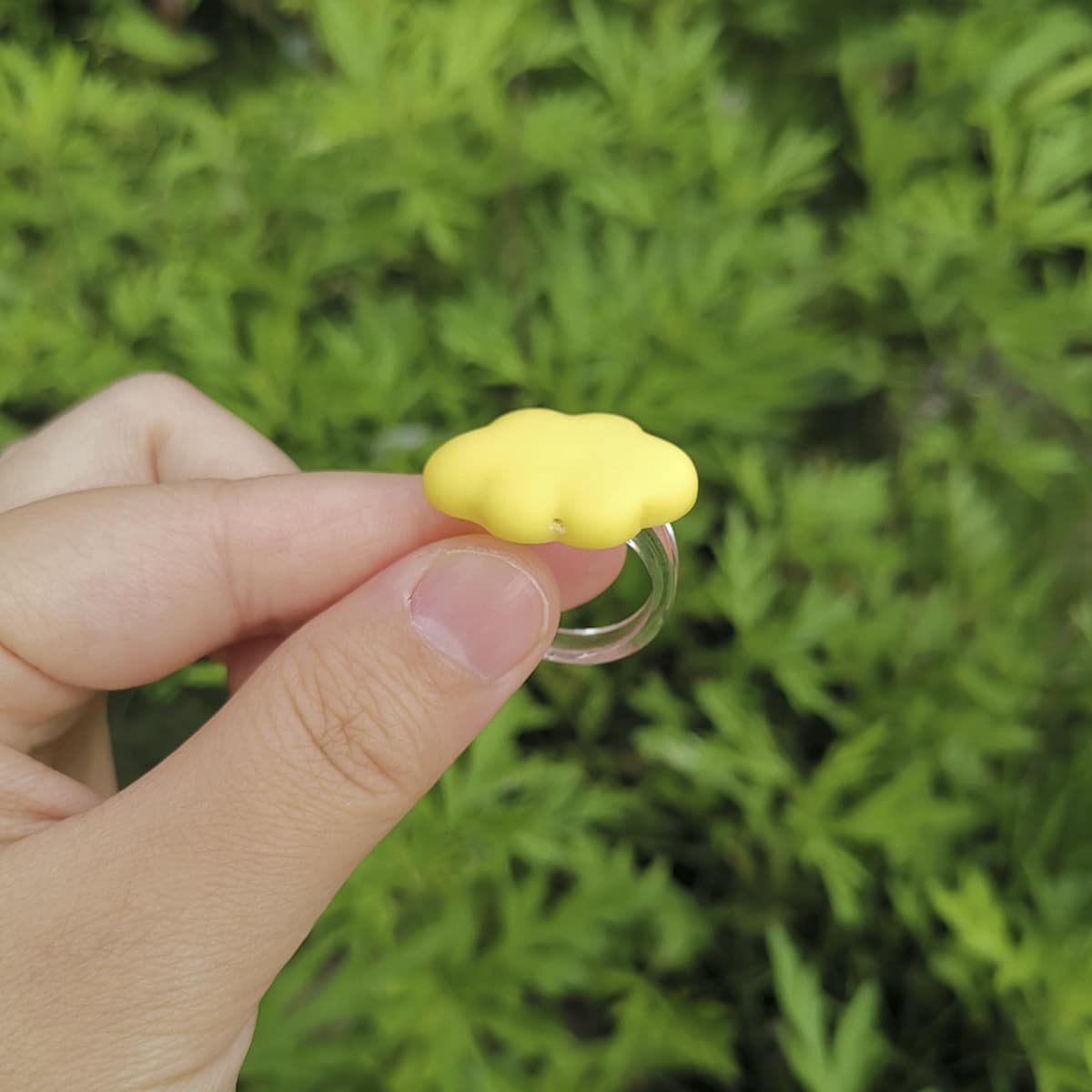 

1pc Cloud Ring, Yellow
