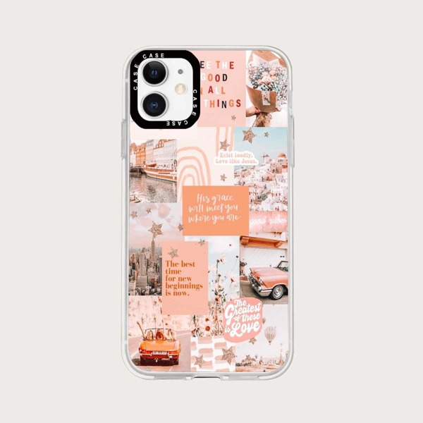 

Landscape Print Phone Case, Multicolor