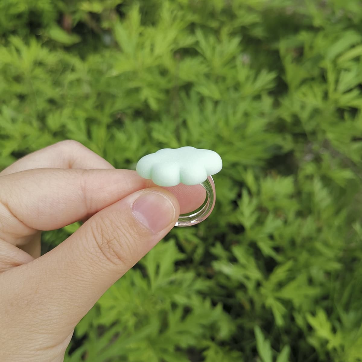 

1pc Cloud Ring, Green