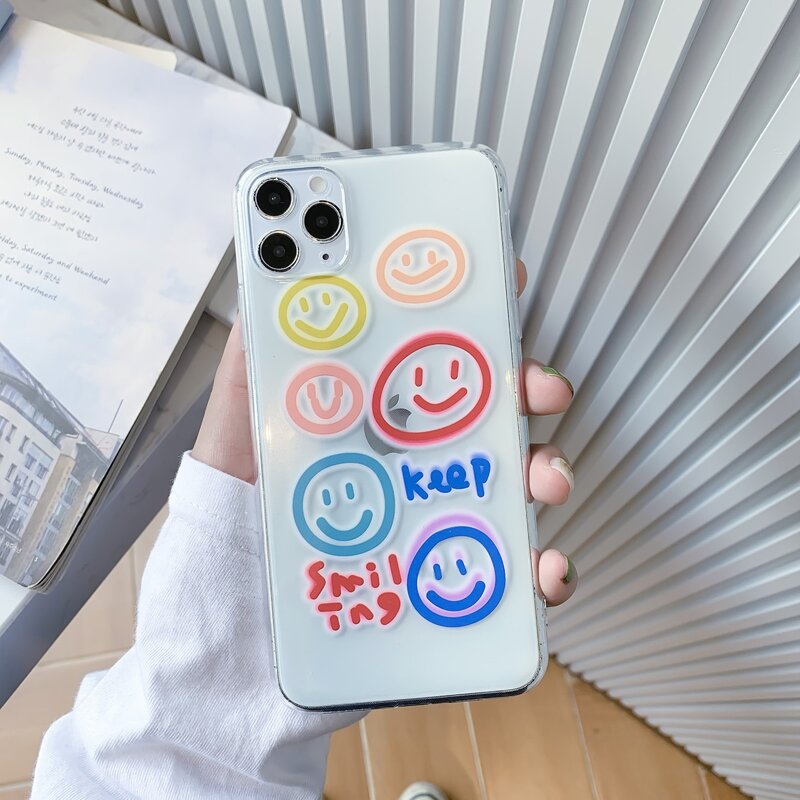 

Smile Clear Phone Case
