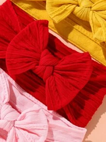 6pcs Baby Bow Knot Headband - Multicolor - View 5