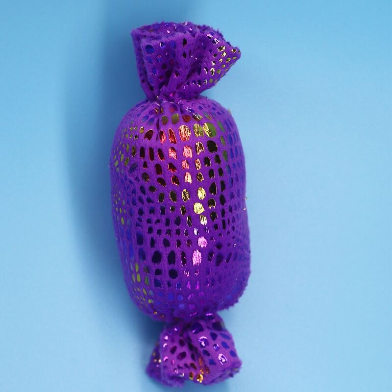 

Candy Shaped Pet Plush Toy, Purple