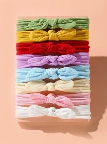 8 件女孩结设计头带爱情人节