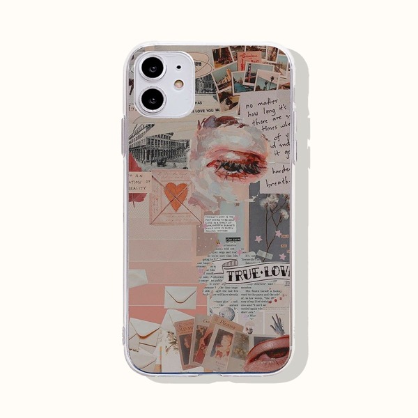 

Eye Print Phone Case, Multicolor