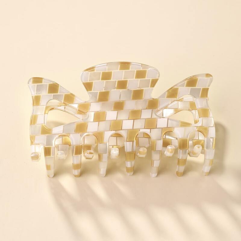

Plaid Hair Claw, Multicolor