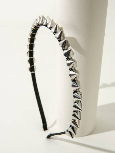 Studded Decor Hair Hoop Street For Daily Use For Women Hairstyles Casual Tiaras,Hairband,Hair Hoop Headbands Hair Accessories Head Accessories