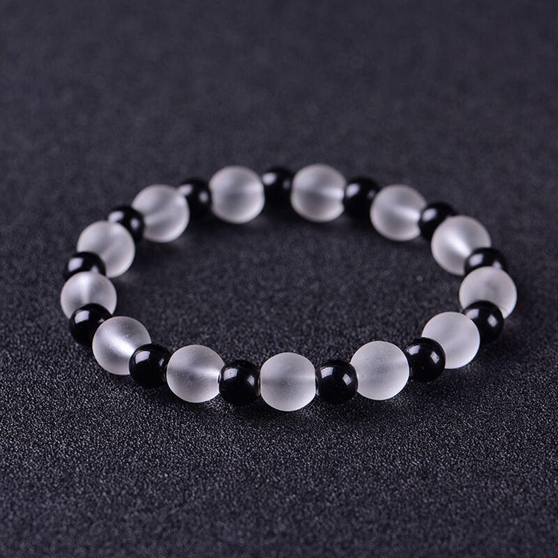 

Simple Beaded Bracelet, Black