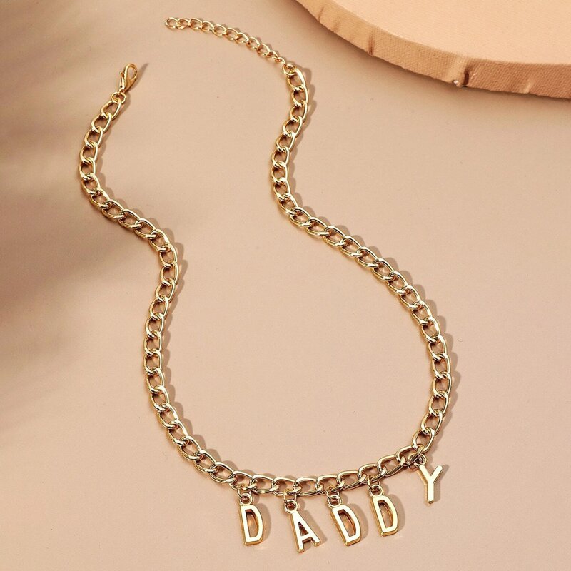 

Letter Pendant Necklace, Gold