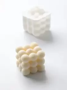 1入組矽膠蛋糕模具 - 白色 - 查看 1