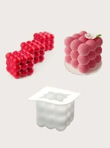 1入組矽膠蛋糕模具 - 白色 - 查看 2